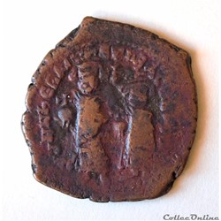 HERACLIUS et HERACLIUS CONSTANTIN (610 - 641 AD) Follis Constantinople - Sear 805