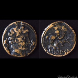 Celse (époque de Tibère 14 - 37 ap.jc ) Saragosse (monnaies romano-ibériques)