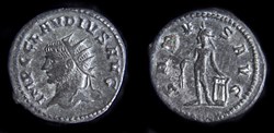 CLAUDE II LE GOTHIQUE - année mi 270av.jc.- atelier d'Antioche - RIC 216 var