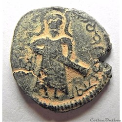 Abd Al-Malik - (646 - 705) Le Calife avec son titre. Amman (Jordanie actuelle)