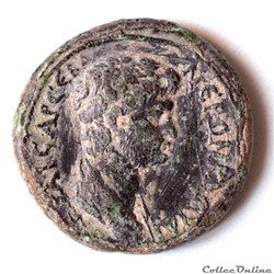 Lydie Thyateira NERO Bronze au Labrys Apollon Tyrimnos (50-54 ap. JC)