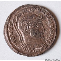 Constantin Ier "Le Grand" . Follis (319-320 AD) "VIRTVS - EXERCITVS" Sisca