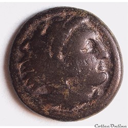 Alexandre III "Le Grand" bronze Héraclès (336 - 323 av. J.-C.)