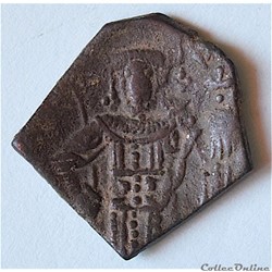 EMPIRE LATIN DE CONSTANTINOPLE Aspron trachy (1204-1261 A.D)