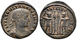 CONSTANCE II (324-361) nummus 335-336 Thessalonique - RIC 200