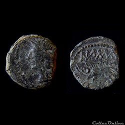 Bronze au sanglier NAMA SAT - NEMAUSUS - NîMES (IIe - Ier siècles avant J.-C.)