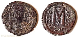 Justinien Ier (527 - 565 A.D) Follies Constantinople