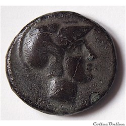 Démétrios Poliorcète (306-283 av. J.-C.) Chalque de Milet (Ionie)