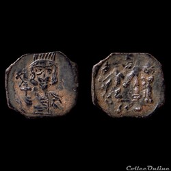 Constantin IV follis émis à Syracuse (668-685) Sear 1207