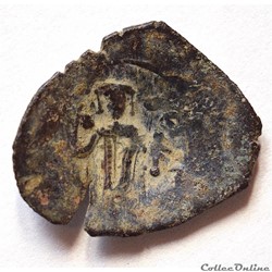 EMPIRE LATIN DE CONSTANTINOPLE Aspron trachy (1204-1261 A.D)