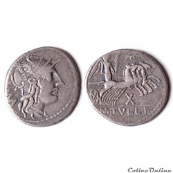 Denier "TULLIA" (120 av.. JC)