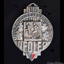 Médaille UFOLEP "Ligue Française de l'Enseignement" (Années 50)