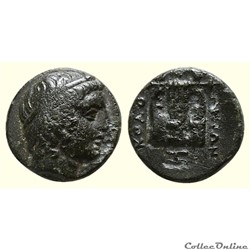 Ionia Kolophon (BC 375-330) AE 10 - Apollon à la Lyre