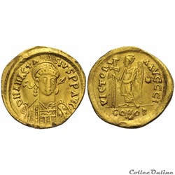 Anastase Ier (491-518 ap. J.-C.). Solidus, 492-507 AD Constantinople