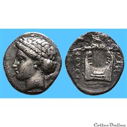 Ionia - Kolophon (BC 375-360) Diobole