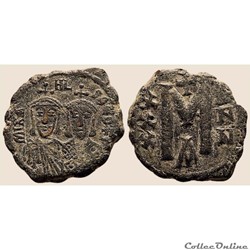 Michael I et Theophile (811-813) Follis Constantinople - Sear 1618