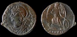 CONSTANTIN Ier - CONSTANTINOPLE - (330 - 333 A.D) RIC.63