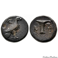 Aeolis - Kyme, Unité de Bronze, (250 - 200 av jc)