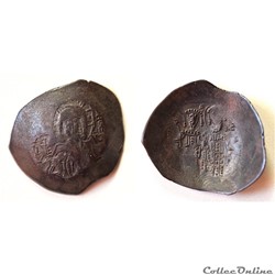 Manuel Ier "Comnène" (1143-1180) 2 "Billon Aspron Trachy "au Christ" Sear 1966