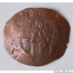 Isaac II Ange (1185-1195 et 1203-1204) Trachy Histamenon (imitation Bulgare)