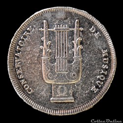 Jeton ou Médaille du Conservatoire de Paris An 10 (1801 - 1802)