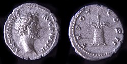 ANTONIN LE PIEUX (25/02/138 -7/03/161) Denier - RIC 58