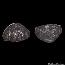 Pseudo byzantine aux 3 empereurs (638-643) Imitations Syrienne