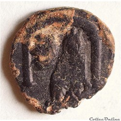Justin Ier (518 - 527 A.D). Pentanummium . "à Tyché" d'Antioche Sear 111
