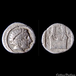 LIGUE CHALCIDIQUE - OLYNTHE(432-348 avant J.-C.) Tétrobole
