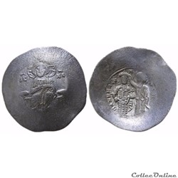 Manuel Ier "Comnène" (1143-1180) Billon Aspron Trachy "au Christ" Sear 1966