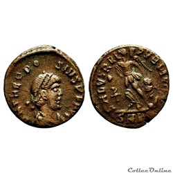 THEODOSE Ier (379-395) Nummus - RIC.26