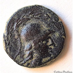 Phrygie, Apamée , Bronze Athena à la chouette (IIe au Ier s. av.JC)
