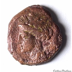 ZEUGITANE - CARTHAGE Demi-Unité de bronze (400-350 av.jc)