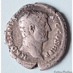 Hadrien - denier - (AD 134-138) Rome RIC 227 var.