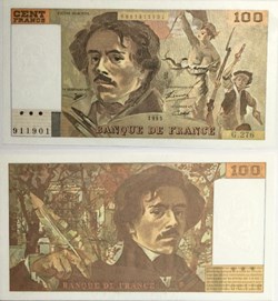100 Francs DELACROIX FRANCE 1995 F.69ter.02b
