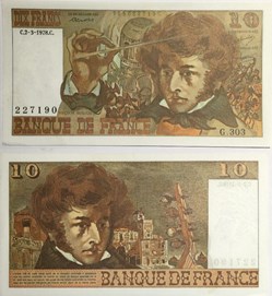 10 Francs BERLIOZ FRANCE 1978 F.63.23
