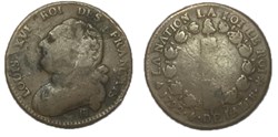 12 deniers dit au faisceau Louis XVI 1792 BB