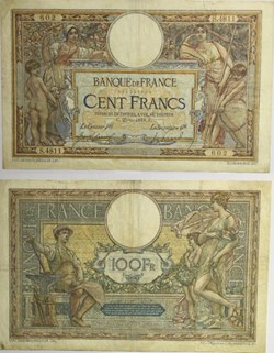100 Francs LUC OLIVIER MERSON sans LOM FRANCE 1918 F.23.10