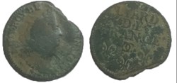 liard de France Louis XIV 1698
