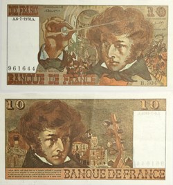 10 Francs BERLIOZ FRANCE 1974 F.63.24