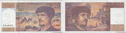 20 Francs DEBUSSY Modifié FRANCE 1995 F.66ter.01A48 Alphabet-Série : A.048 n°324851