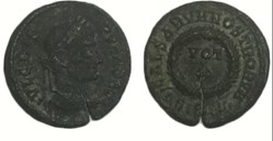 Centenionalis ou nummus CRISPUS