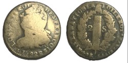 2 sols  dit au faisceau  1792 R.