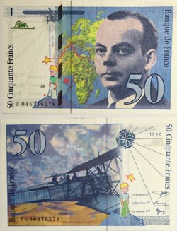 50 Francs SAINT-EXUPÉRY FRANCE 1996 F.73.03
