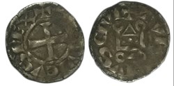 Denier tournois n.d.LOUIS VIII LE LION ET PREMIÈRE PARTIE DU RÈGNE DE LOUIS IX