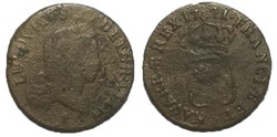 Demi-sol au buste enfantin Louis XV 1721 S