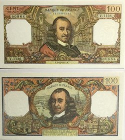 100 Francs CORNEILLE FRANCE 1977 F.65.60