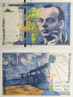 50 Francs SAINT-EXUPÉRY FRANCE 1997 F.73.04