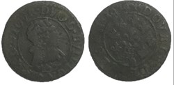 ARDENNES - PRINCIPAUTÉ DE SEDAN - FRÉDÉRIC-MAURICE DE LA TOUR D'AUVERGNE Double tournois, type 13