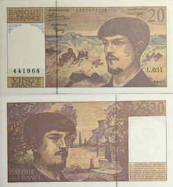 20 Francs DEBUSSY Modifié FRANCE 1997 F.66ter.02